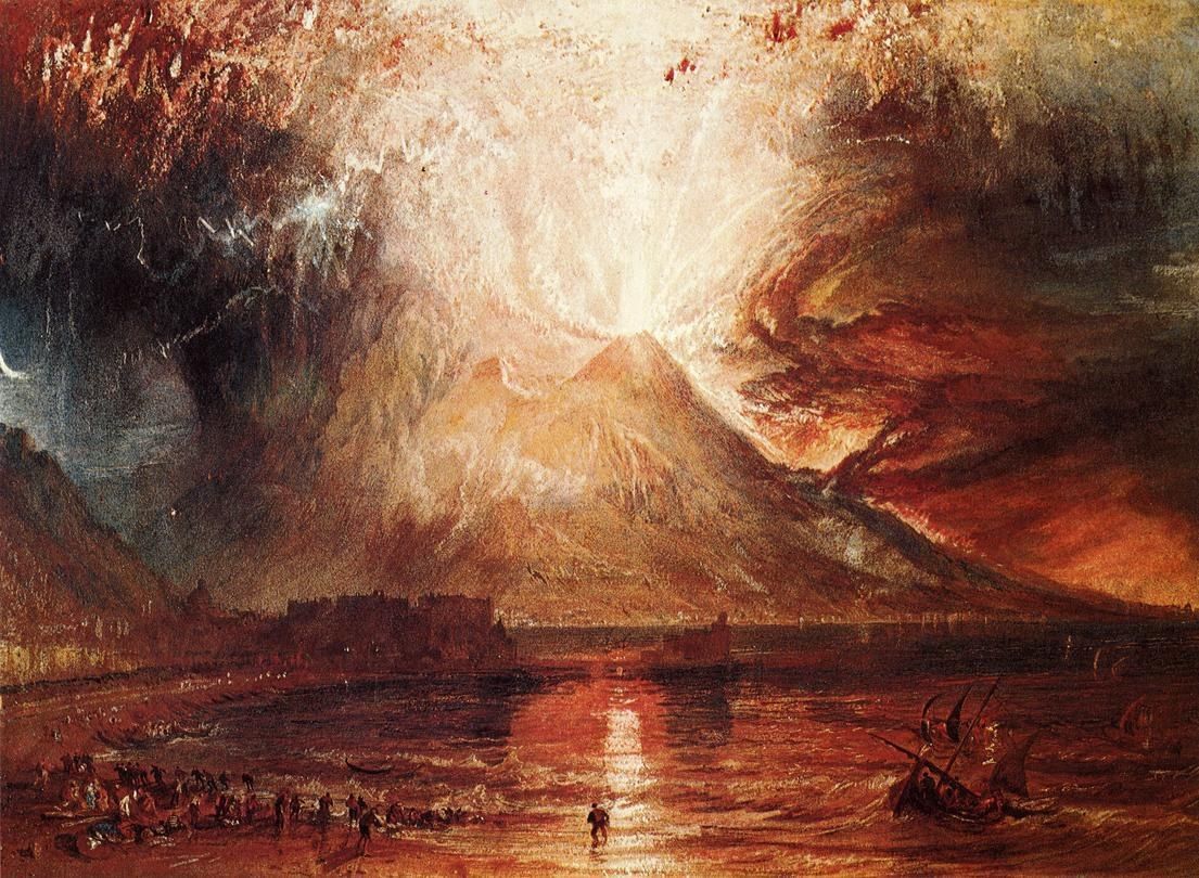 Joseph Mallord William Turner Eruption of Vesuvius
